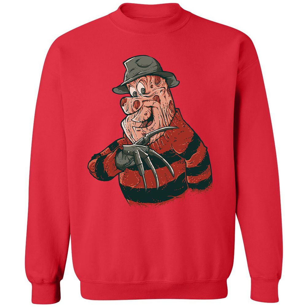 Classic Unisex Sweatshirt - F7N18RC8 - Red - 5