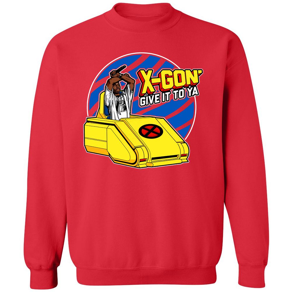 Classic Unisex Sweatshirt - C9SGTYSV - Red - 5