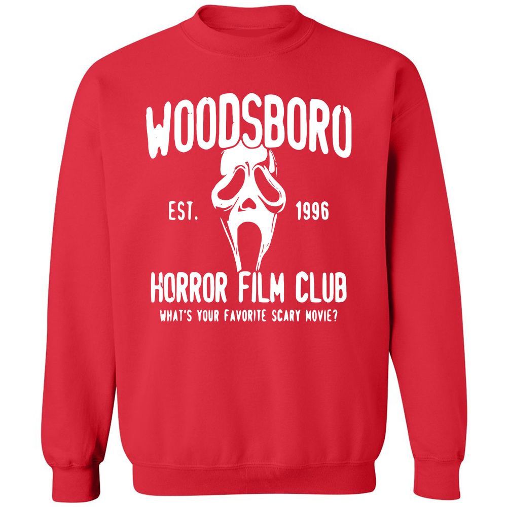 Classic Unisex Sweatshirt - QTYUKQ5B - Red - 5