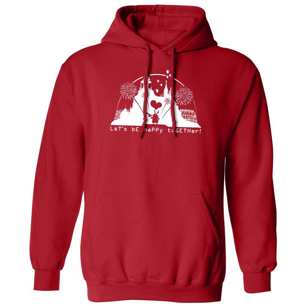 Classic Unisex Hoodie - 54JZHYAM - Red - 5