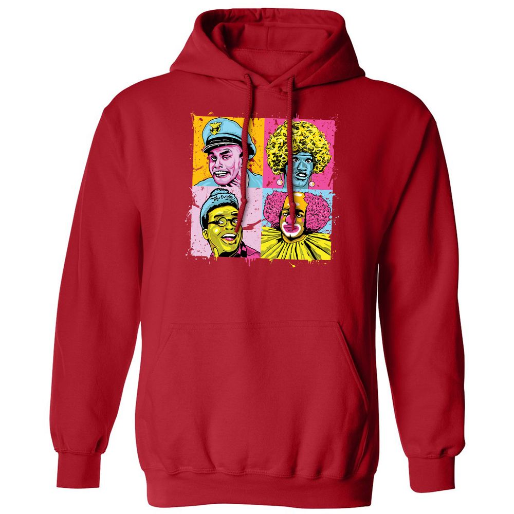 Classic Unisex Hoodie - 9QBR5WWS - Red - 5