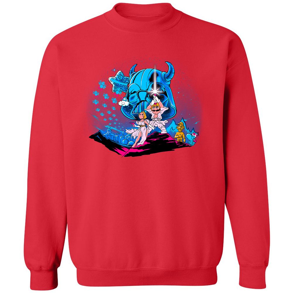 Classic Unisex Sweatshirt - 4KWWJJ9F - Red - 5