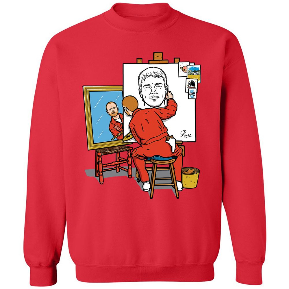 Classic Unisex Sweatshirt - FYUSK7QK - Red - 5