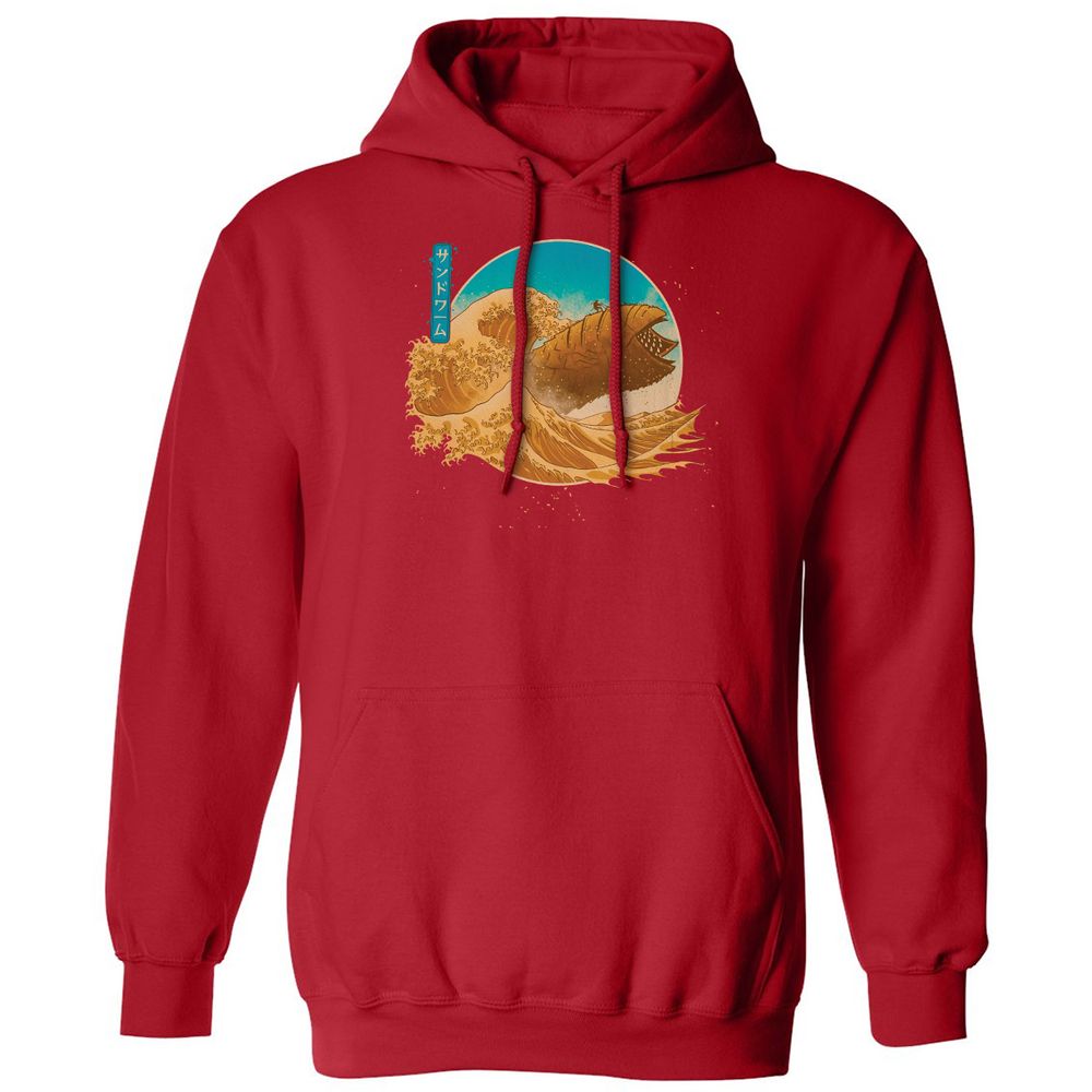Classic Unisex Hoodie - KD51L5VZ - Red - 5