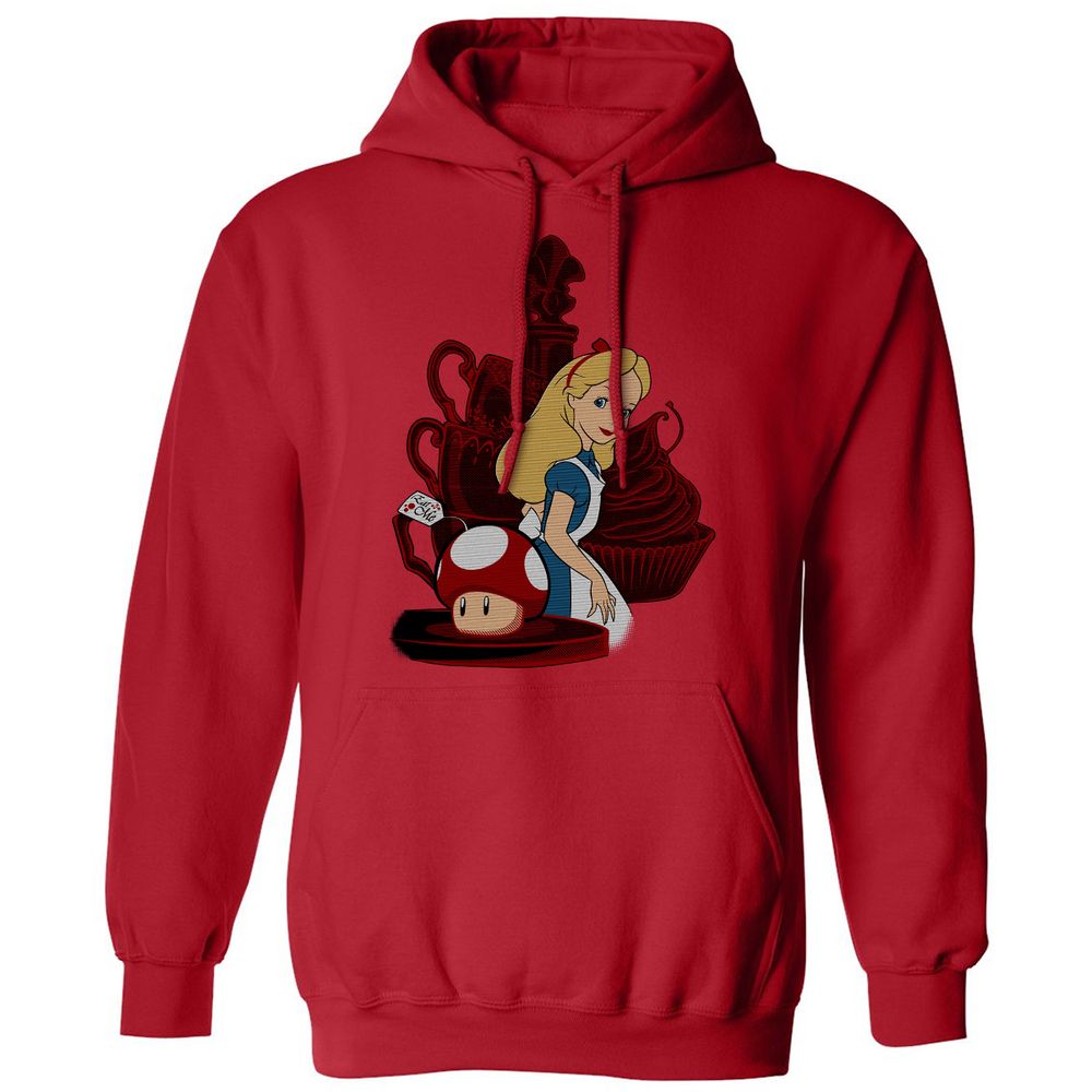 Classic Unisex Hoodie - 75LUNVEY - Red - 5