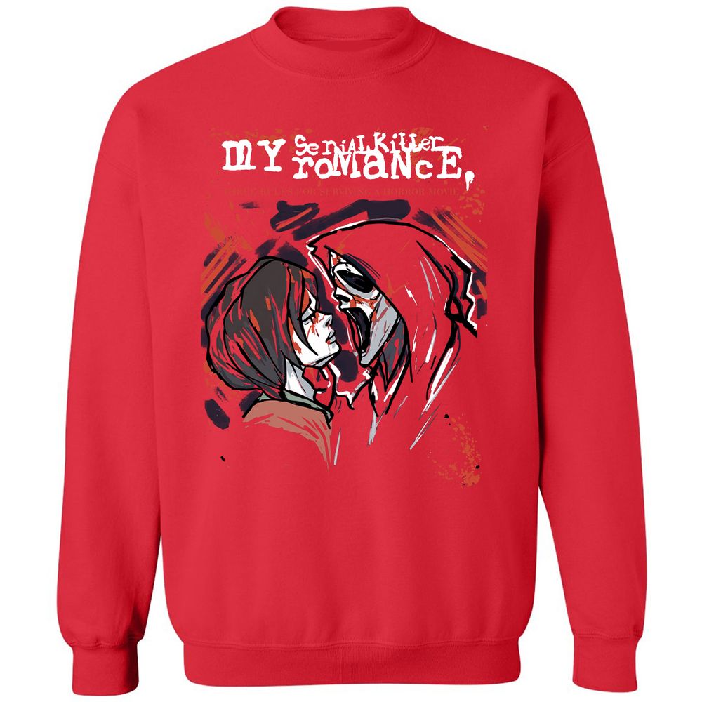 Classic Unisex Sweatshirt - ZWZTQ5JZ - Red - 5
