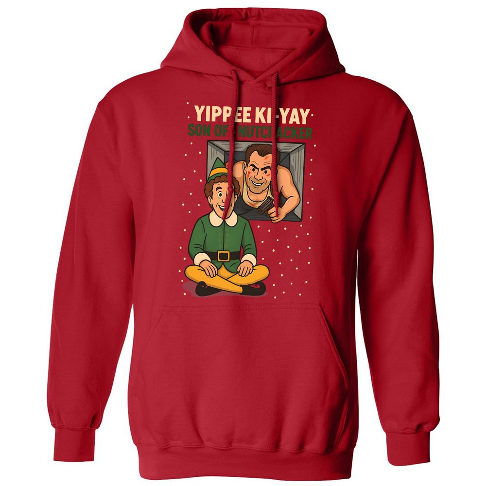Classic Unisex Hoodie - KEFS8YTU - Red - 5