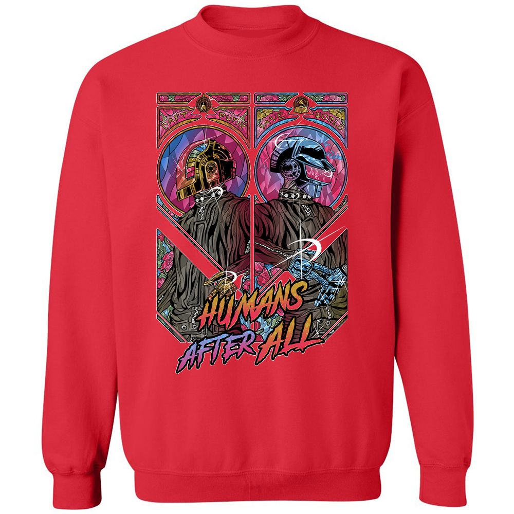 Classic Unisex Sweatshirt - TVRVV3ZM - Red - 5