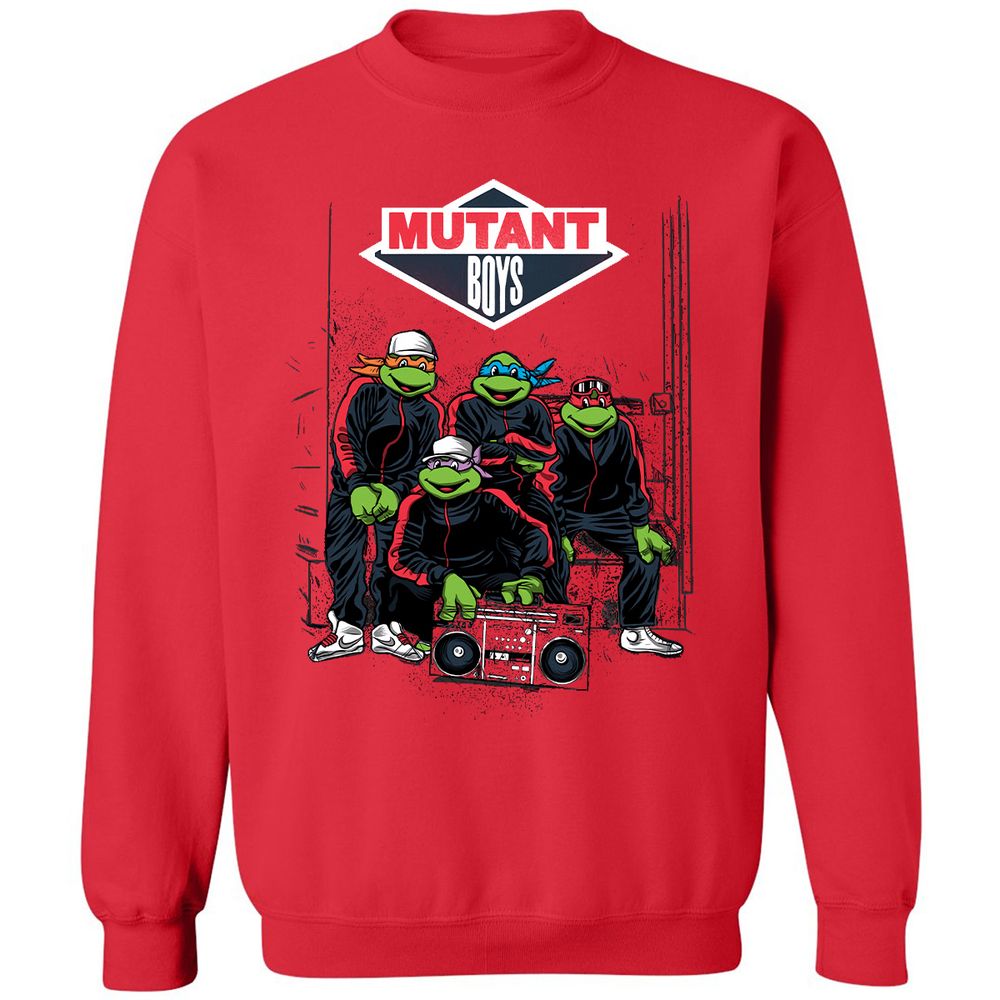 Classic Unisex Sweatshirt - GCRYZXBJ - Red - 5