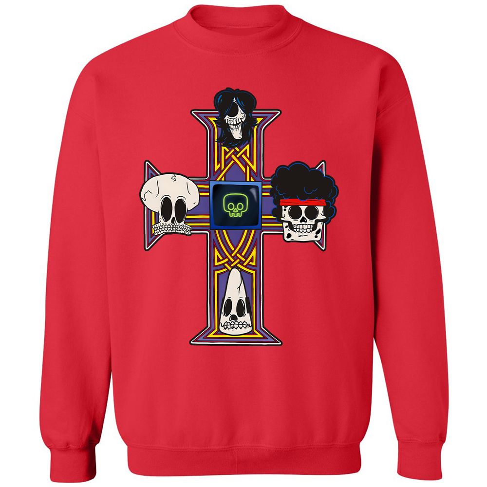 Classic Unisex Sweatshirt - V136VAW3 - Red - 5