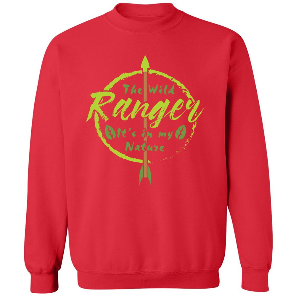 Classic Unisex Sweatshirt - KUQXLR8L - Red - 5