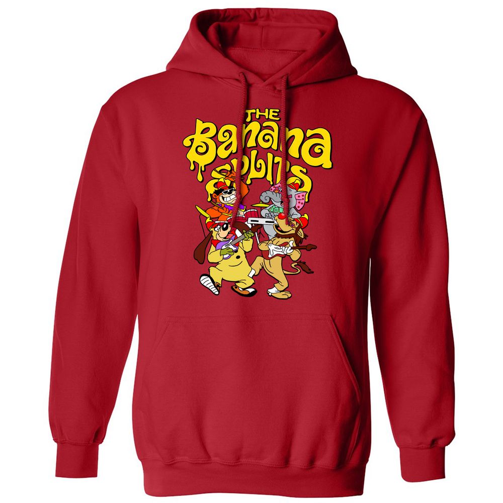Classic Unisex Hoodie - PLSJ42P6 - Red - 5