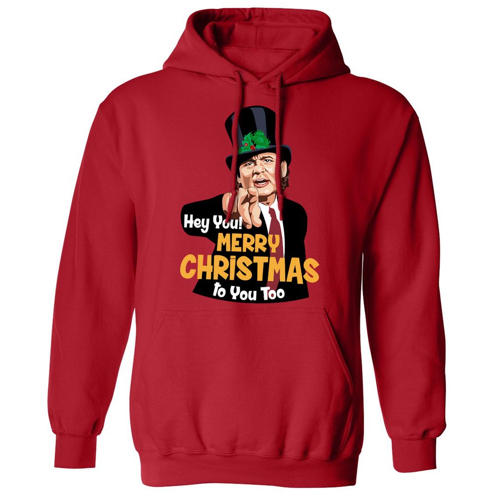 Classic Unisex Hoodie - L54K4CQL - Red - 5