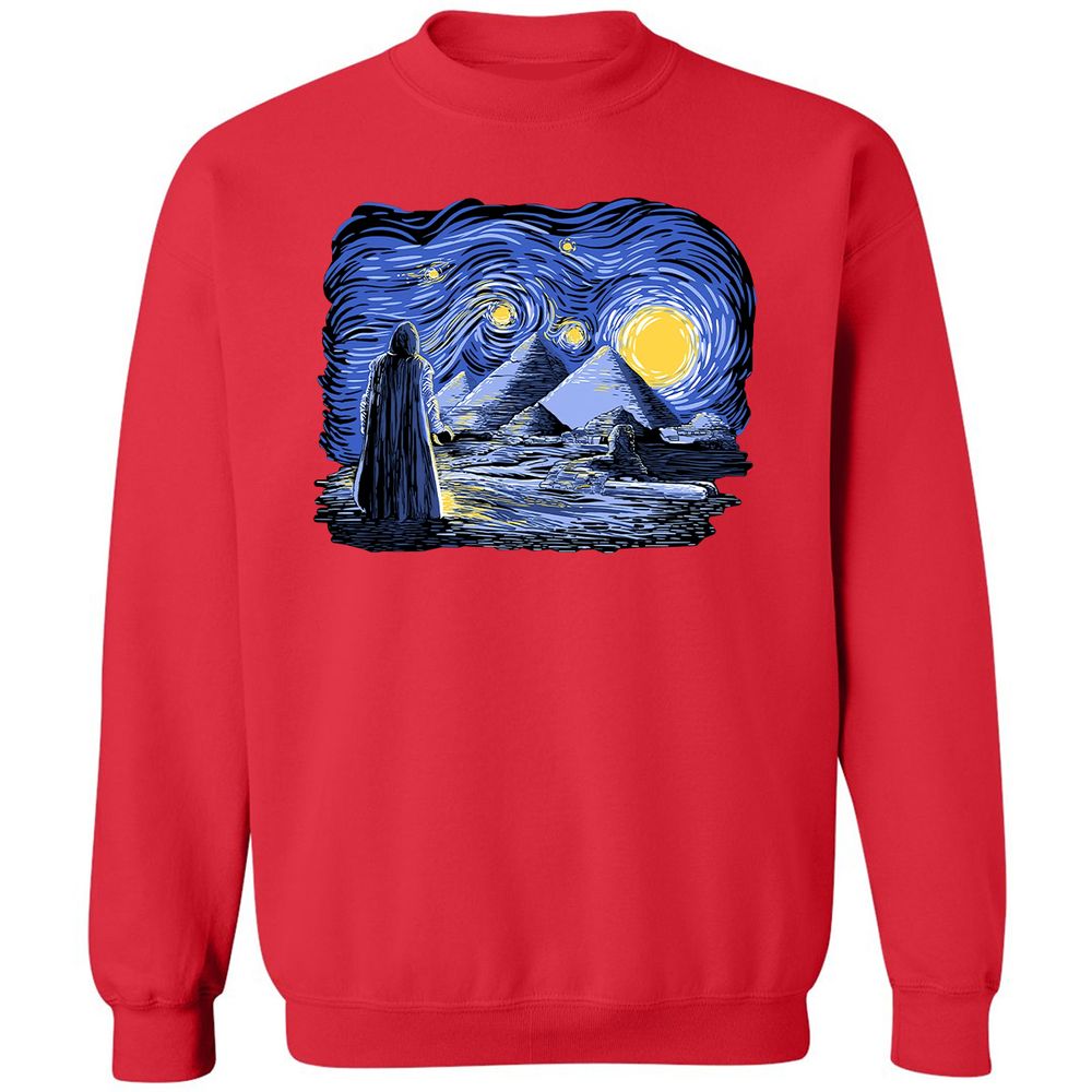 Classic Unisex Sweatshirt - 7VT3WP6W - Red - 5