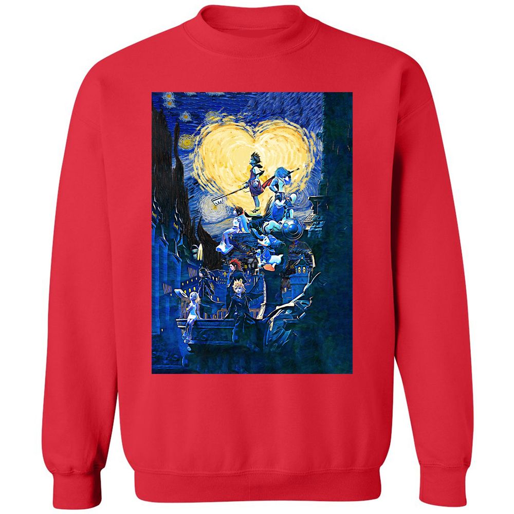 Classic Unisex Sweatshirt - ESU7Q3YZ - Red - 5