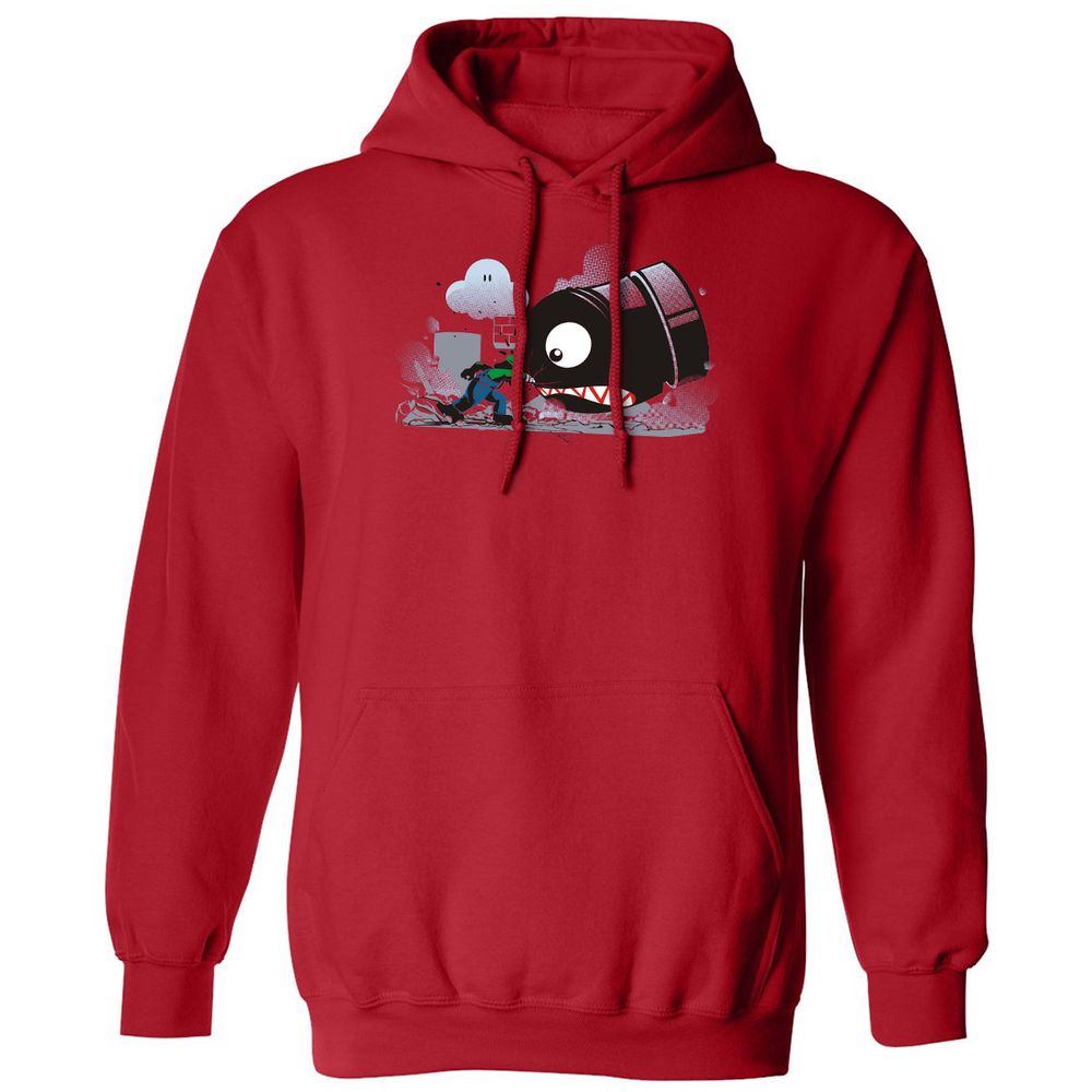 Classic Unisex Hoodie - L3P995HY - Red - 5