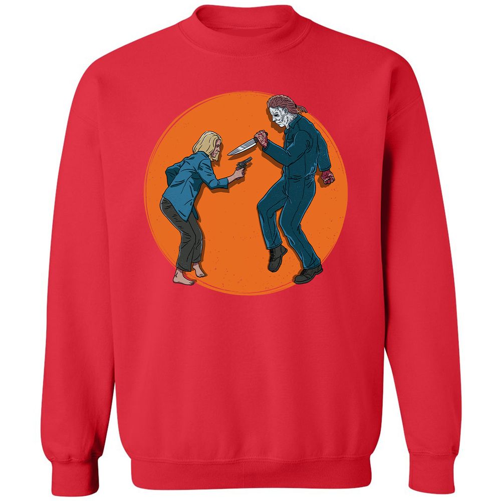 Classic Unisex Sweatshirt - 71NXD8KE - Red - 5