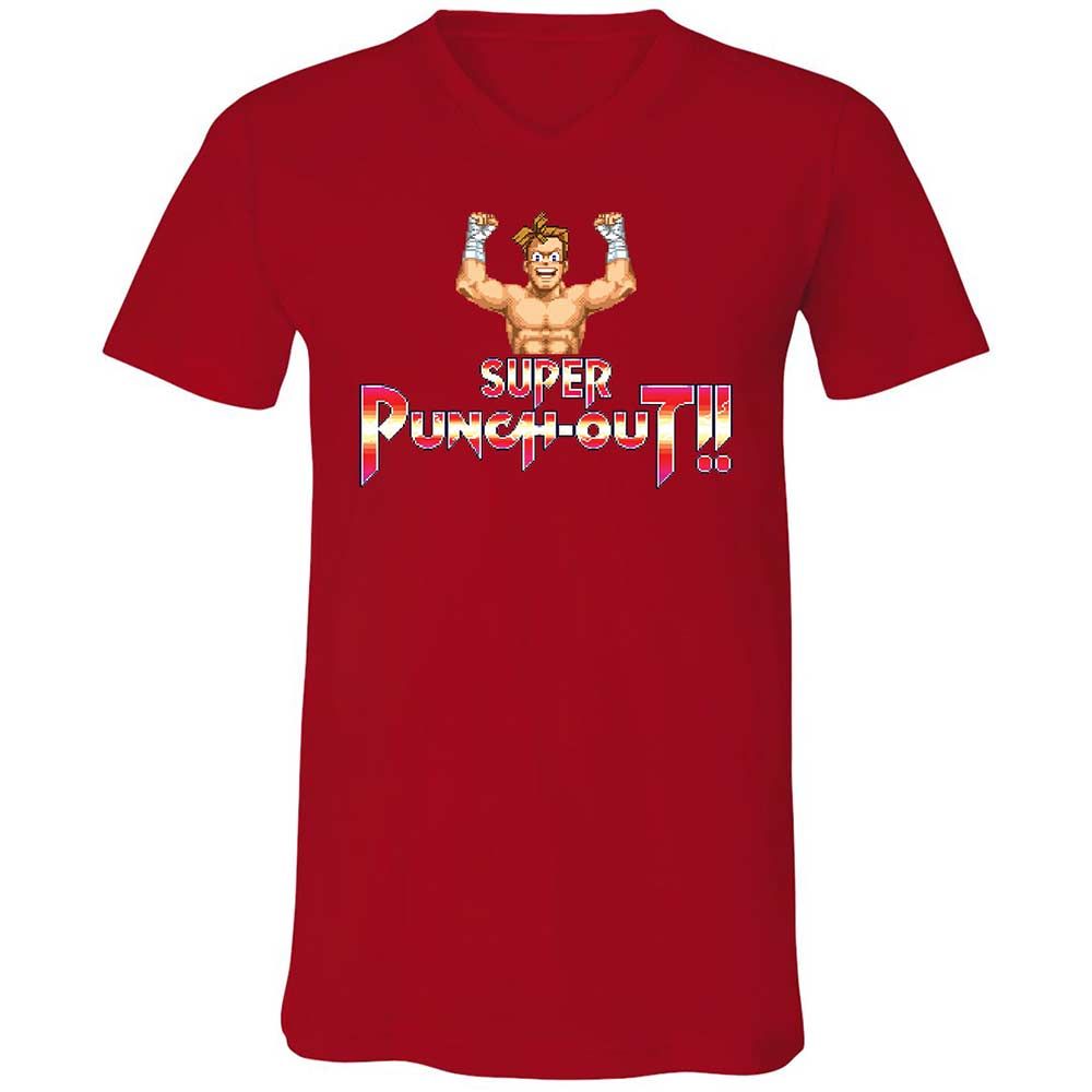 Unisex V-Neck T-Shirt - 2AM3EMLQ - Red - 5