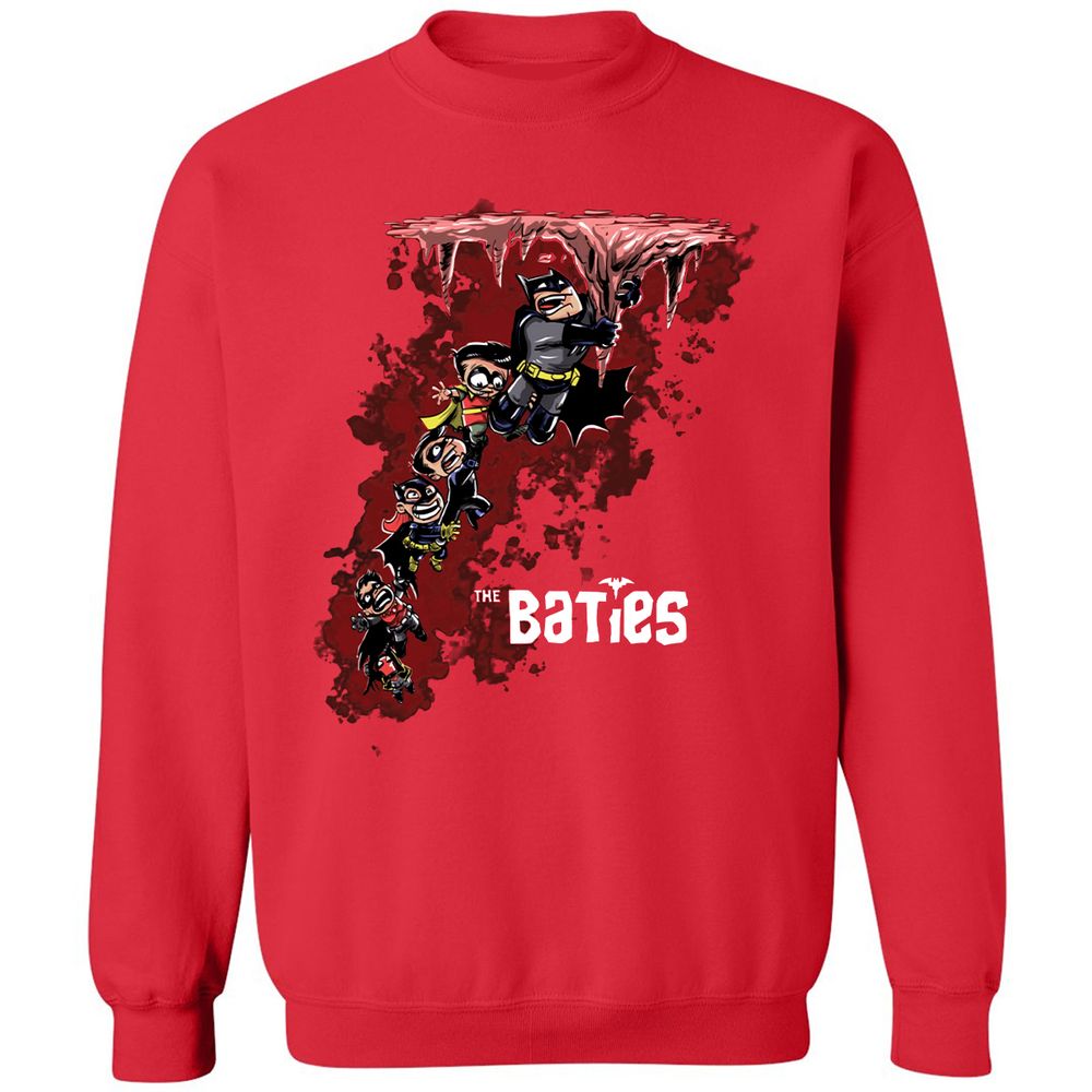 Classic Unisex Sweatshirt - QM5EYBC3 - Red - 5