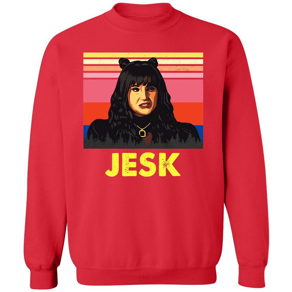 Classic Unisex Sweatshirt - 7QNVMVTK - Red - 5