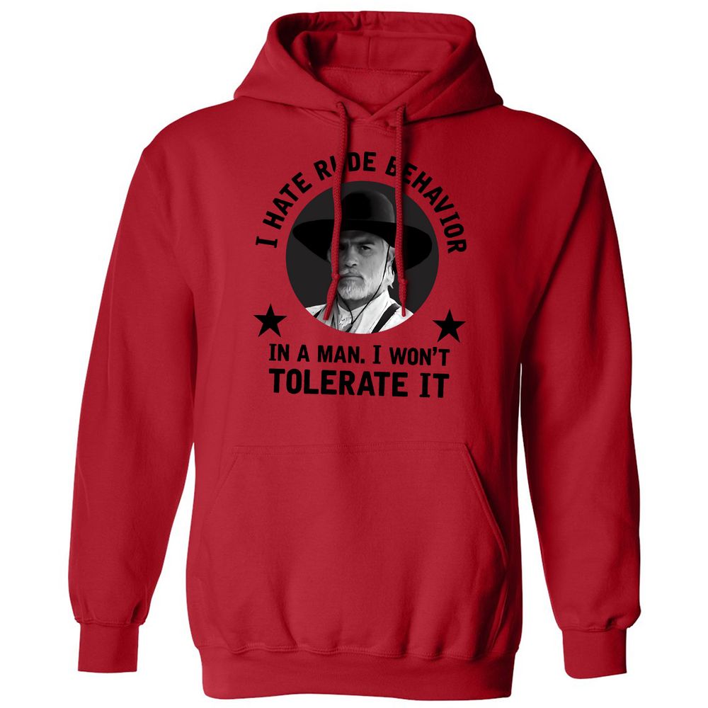 Classic Unisex Hoodie - ZUXZ1FLP - Red - 5