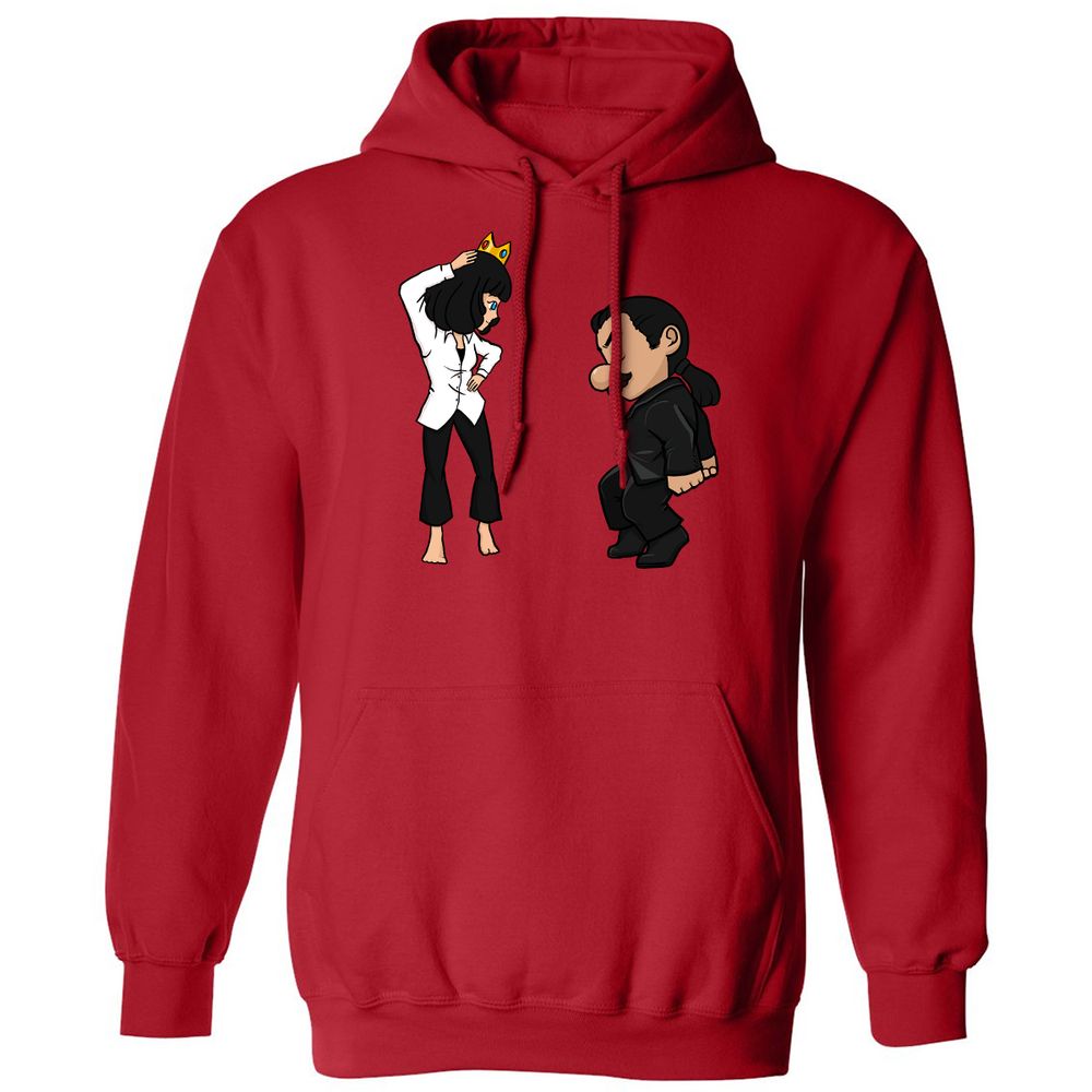 Classic Unisex Hoodie - 9MJ6MQYE - Red - 5