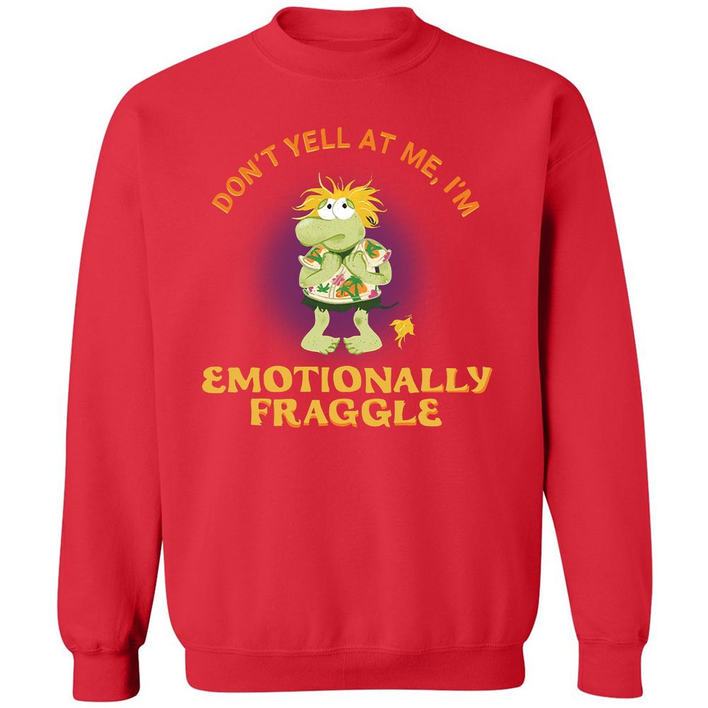 Classic Unisex Sweatshirt - H246JBQJ - Red - 5