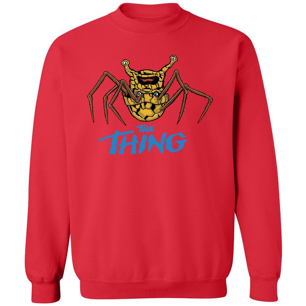 Classic Unisex Sweatshirt - 8N29PJ7T - Red - 5