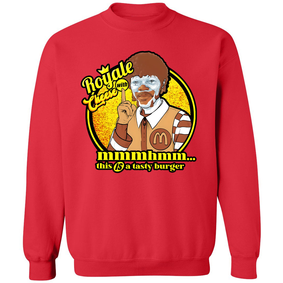 Classic Unisex Sweatshirt - 4BVS8FJ7 - Red - 5
