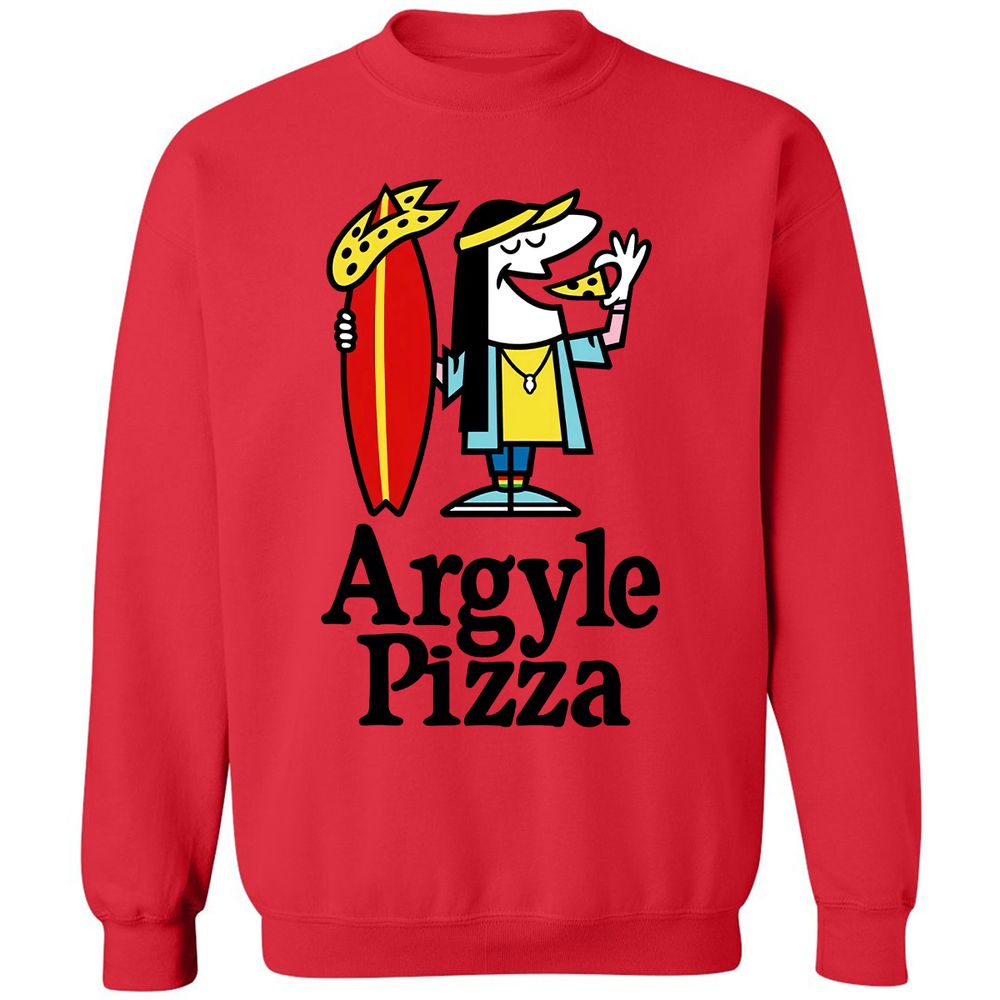 Classic Unisex Sweatshirt - PX1SYQNC - Red - 5