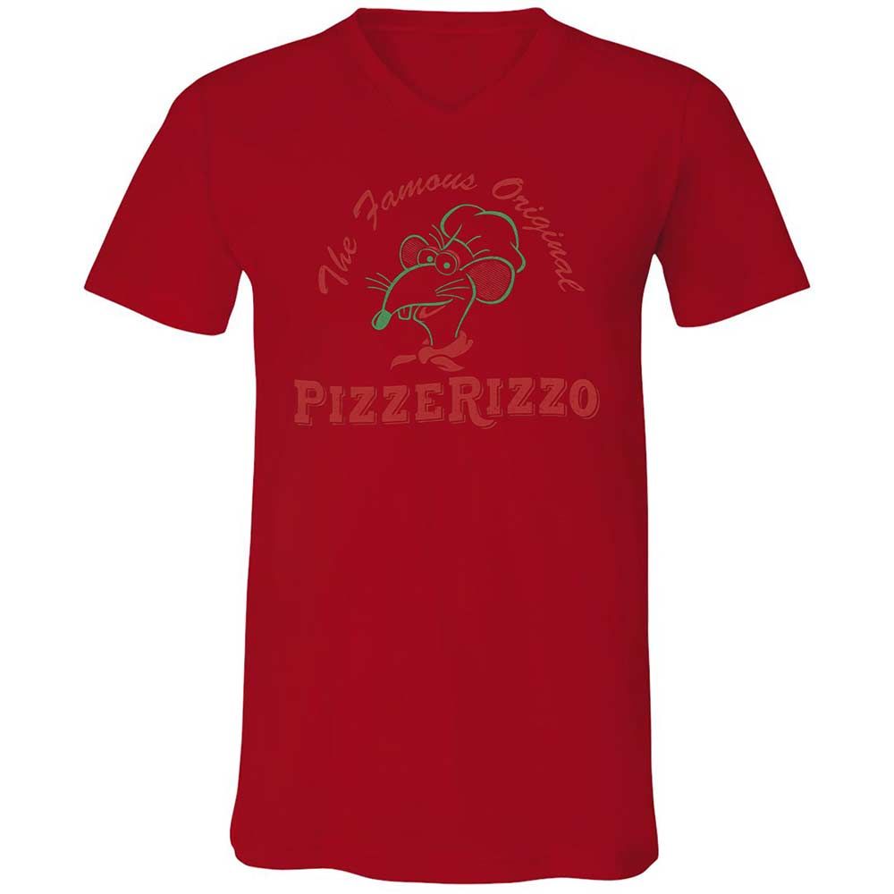 Unisex V-Neck T-Shirt - 5656WHM3 - Red - 5