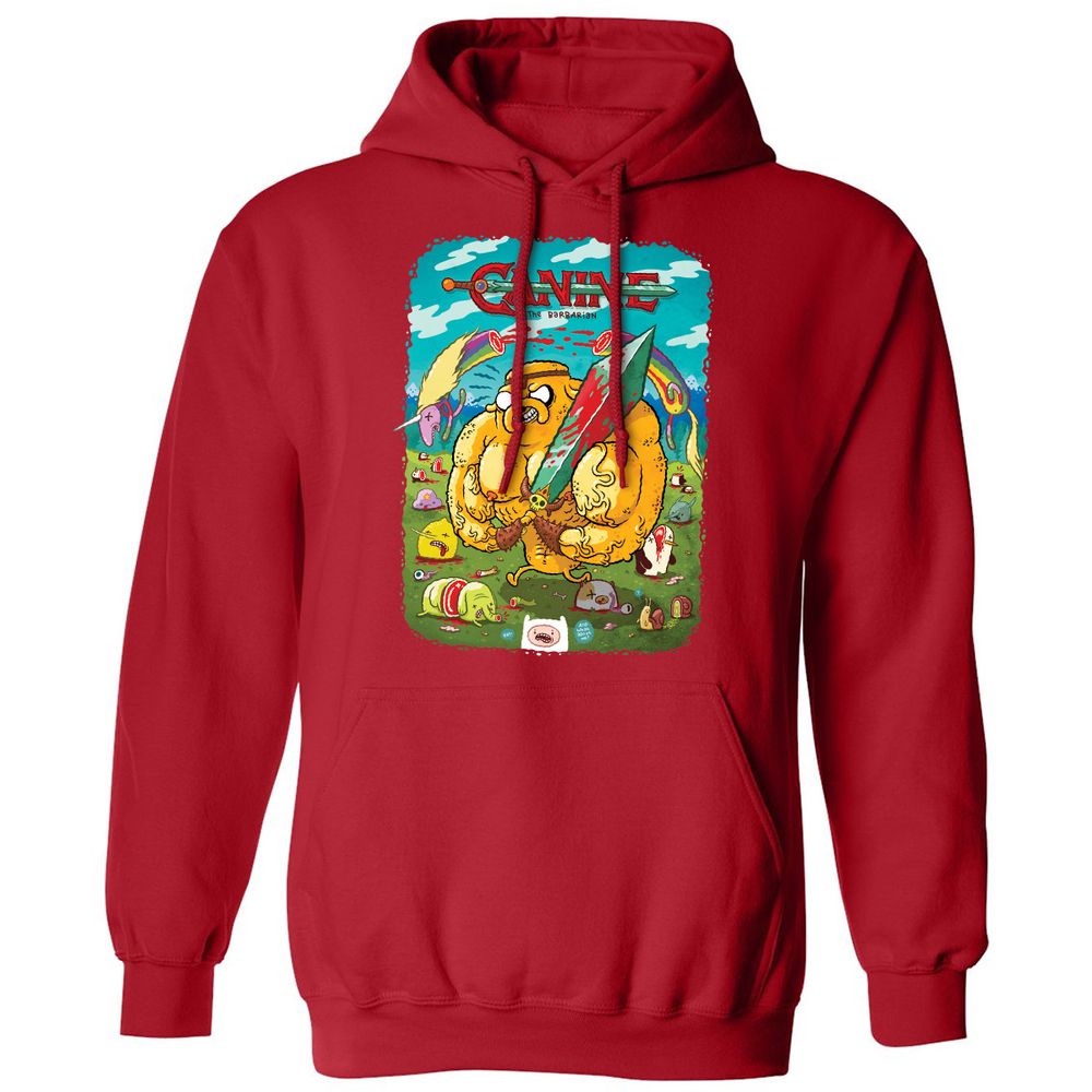 Classic Unisex Hoodie - WZKTKYCD - Red - 5