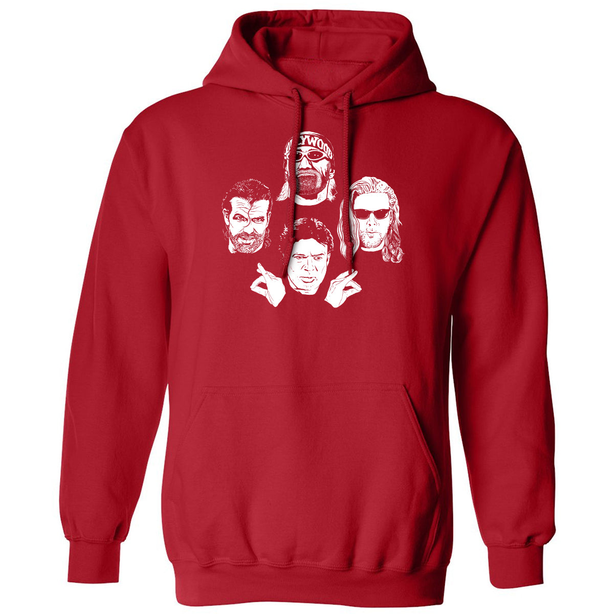Classic Unisex Hoodie - 3LRV94YF - Red - 5