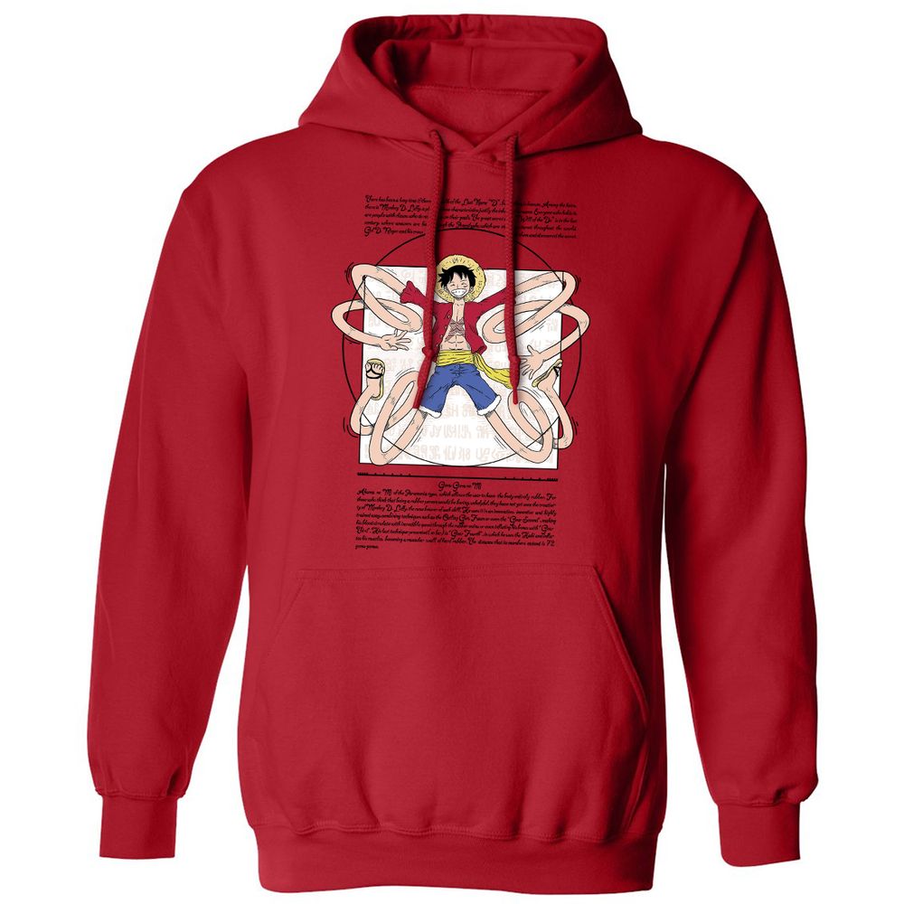 Classic Unisex Hoodie - 1DC3BNS4 - Red - 5