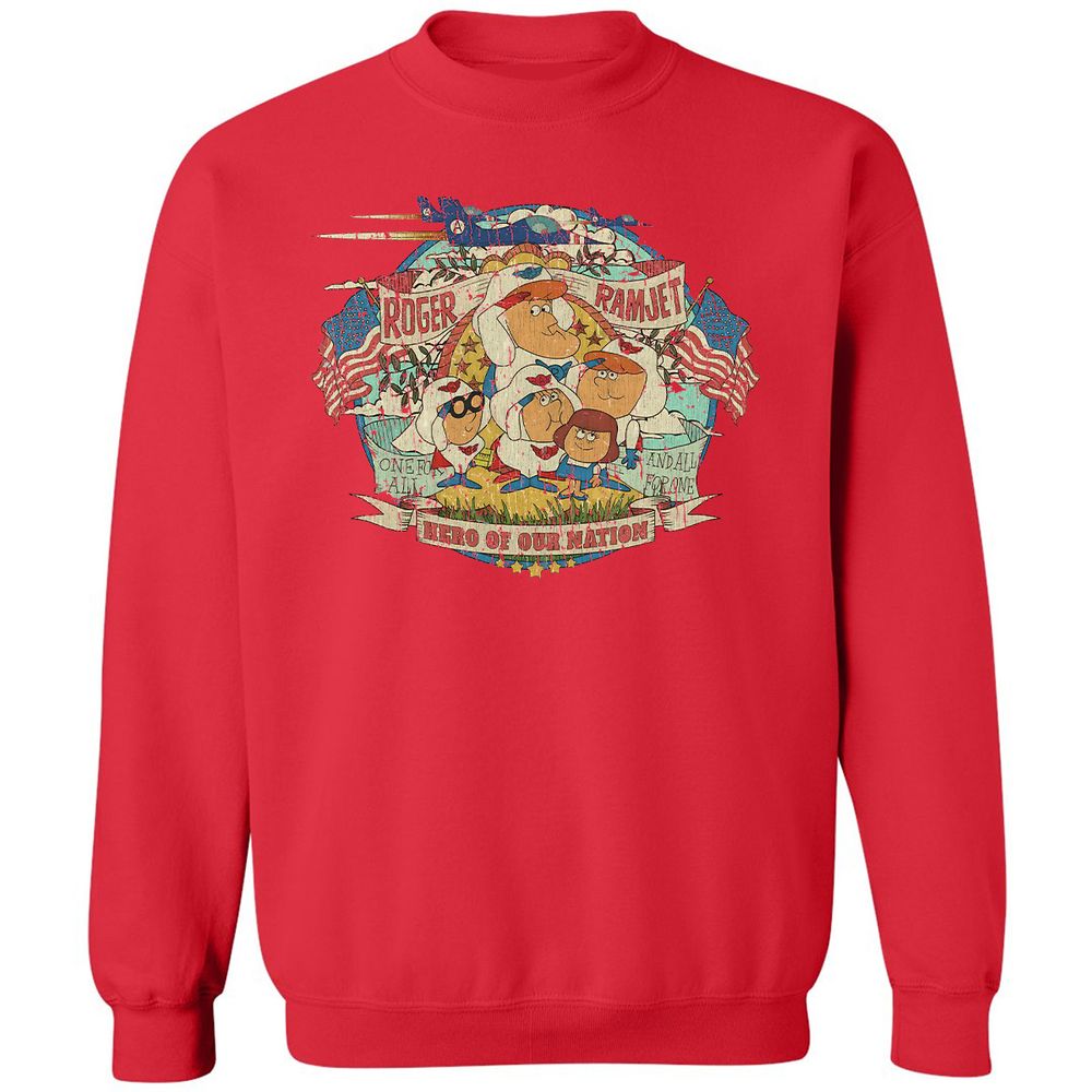 Vintage Style roger ramjet - Red - 5