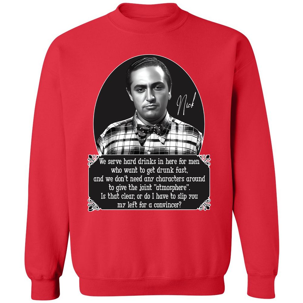 Classic Unisex Sweatshirt - TCSV68T2 - Red - 5