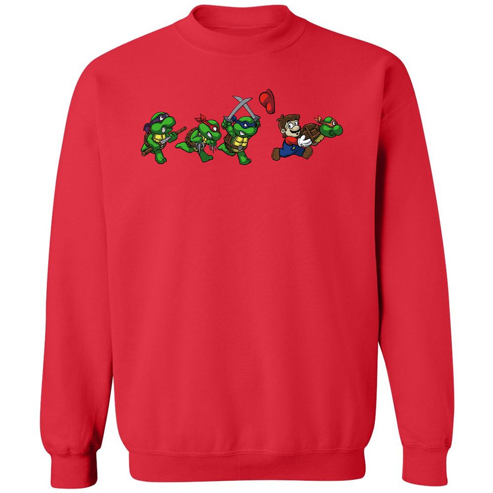Classic Unisex Sweatshirt - 5W9JMQSM - Red - 5