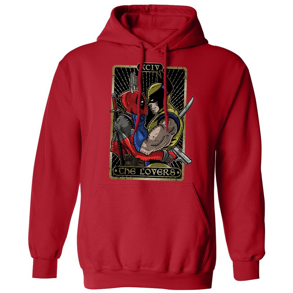 Classic Unisex Hoodie - TGHZM7FN - Red - 5