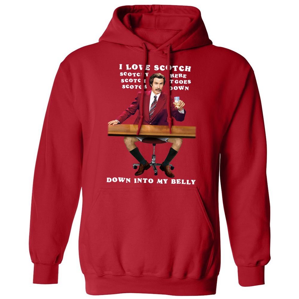 Classic Unisex Hoodie - 9TVCZXJ1 - Red - 5