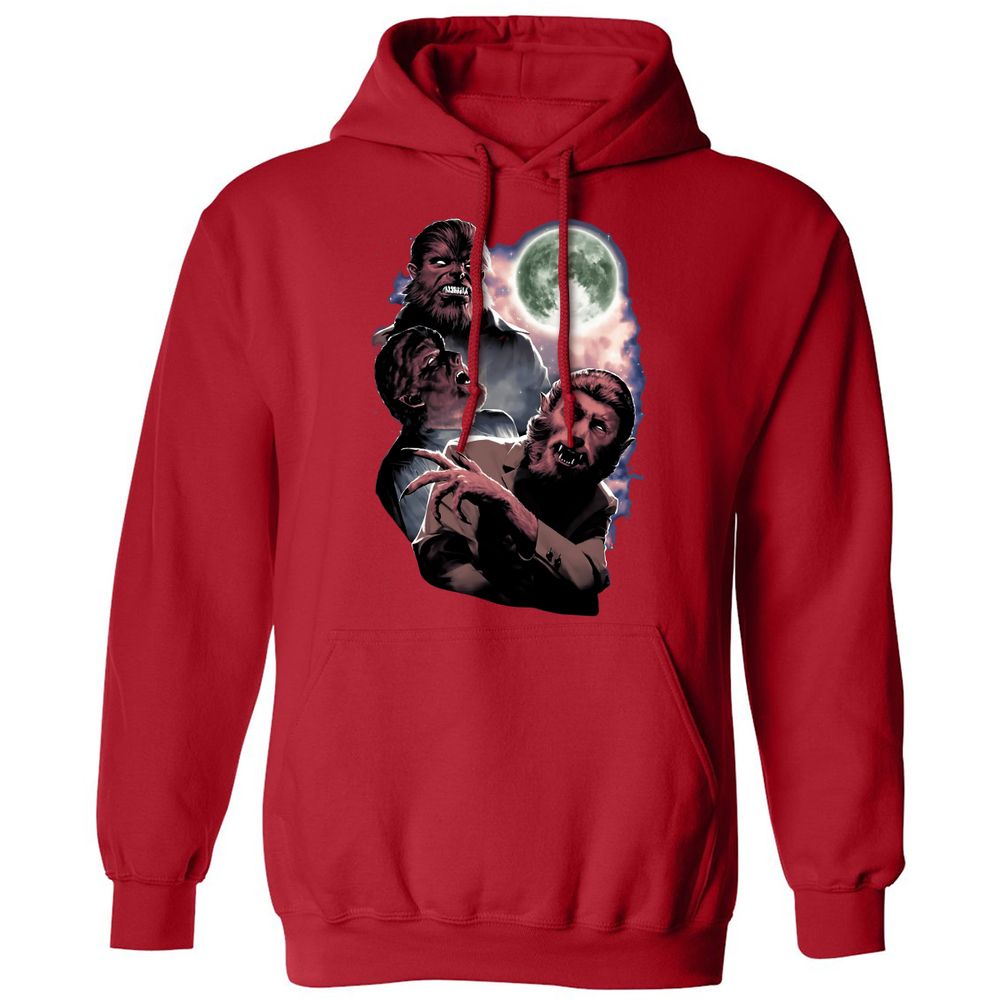 Classic Unisex Hoodie - 7RXR7M29 - Red - 5