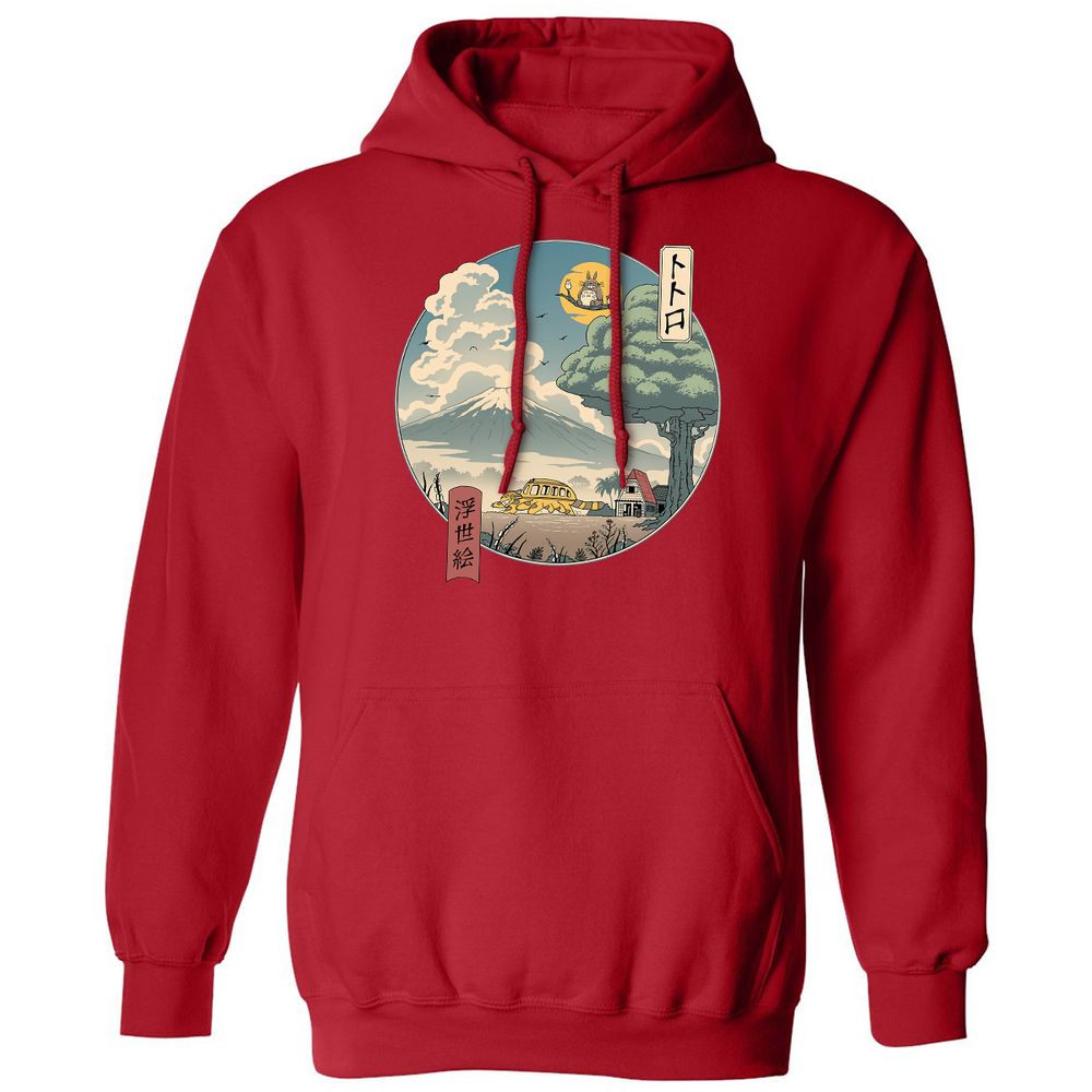 Classic Unisex Hoodie - E6NG66GN - Red - 5