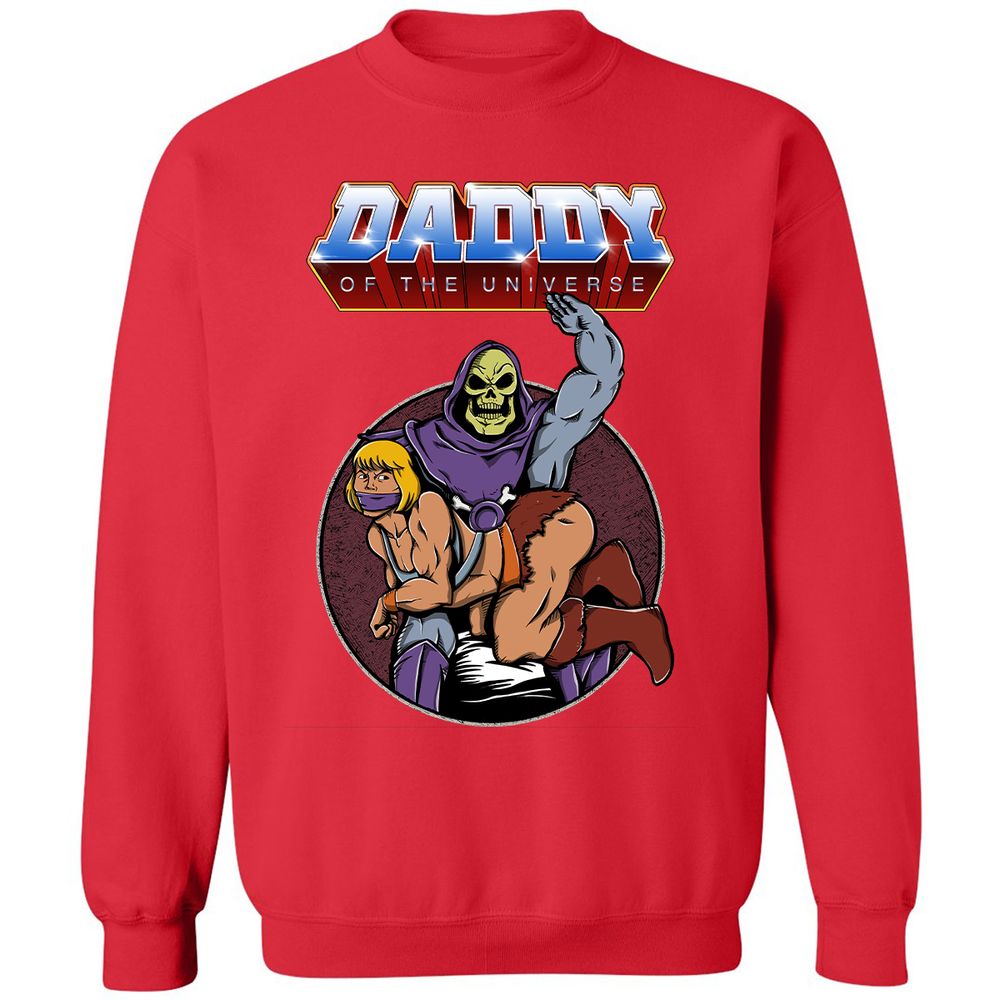 Classic Unisex Sweatshirt - RP3S4VM7 - Red - 5