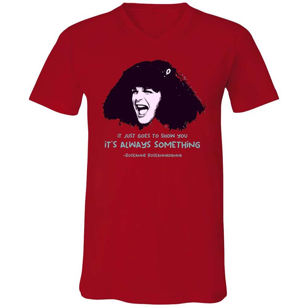 Unisex V-Neck T-Shirt - 653JM92J - Red - 5