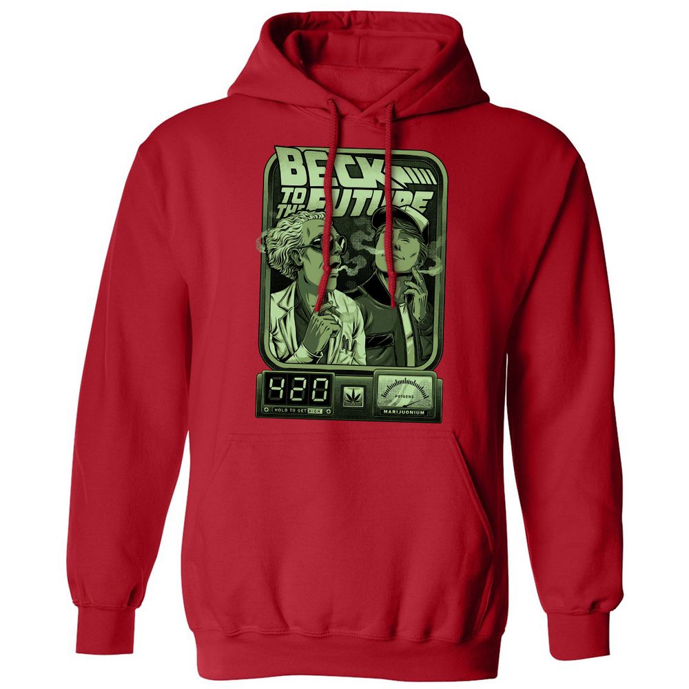 Classic Unisex Hoodie - TUHRX9LH - Red - 5