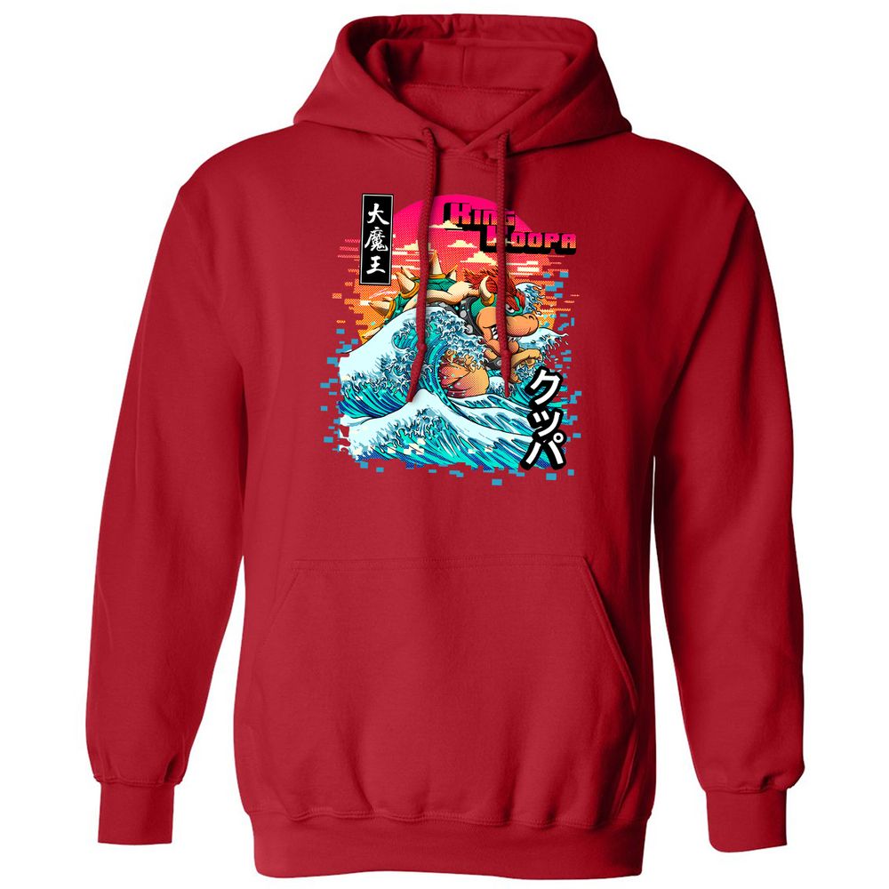 Classic Unisex Hoodie - N54DT3DB - Red - 5