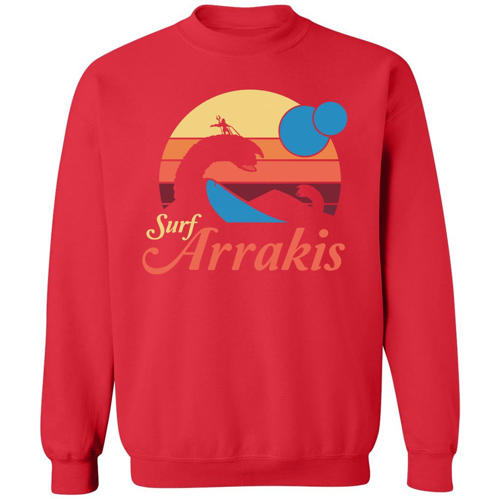 Classic Unisex Sweatshirt - LZHGN8YY - Red - 5