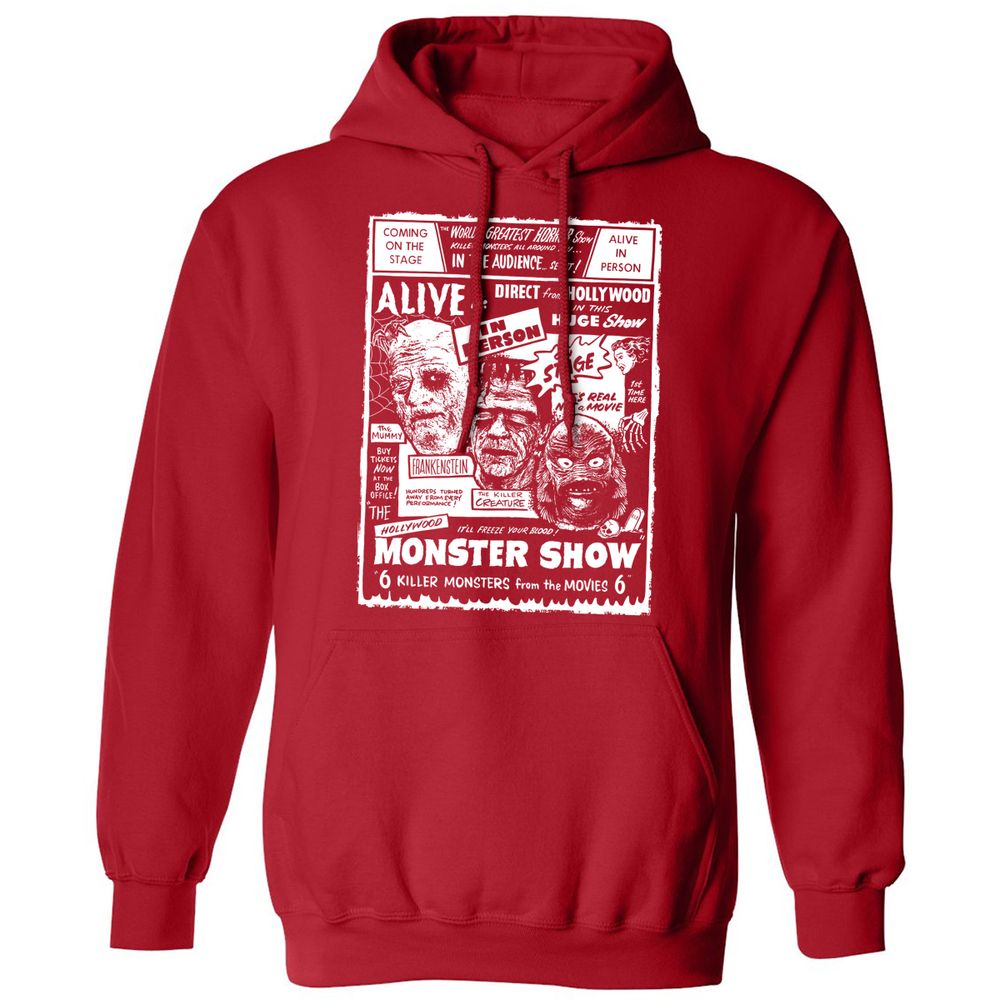 Classic Unisex Hoodie - 56STU2Z2 - Red - 5
