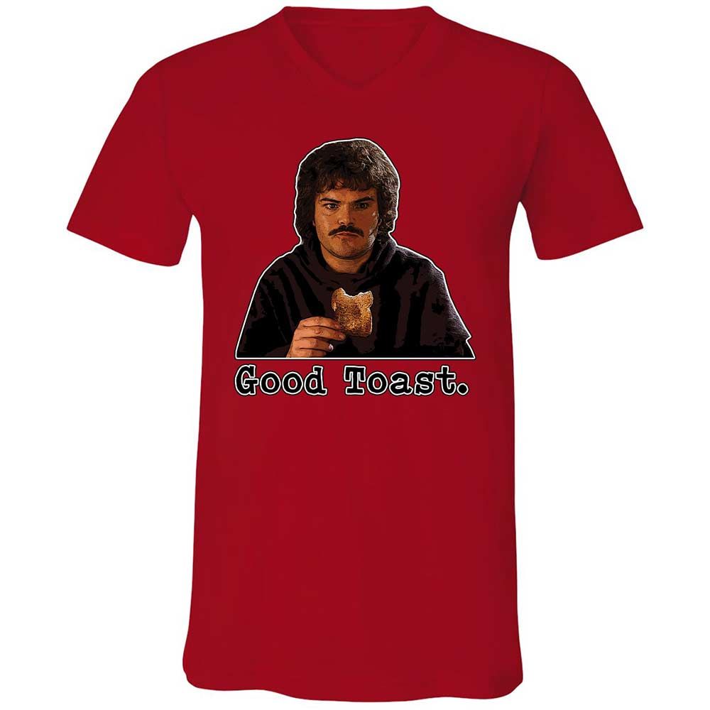Unisex V-Neck T-Shirt - 79W56XXD - Red - 5