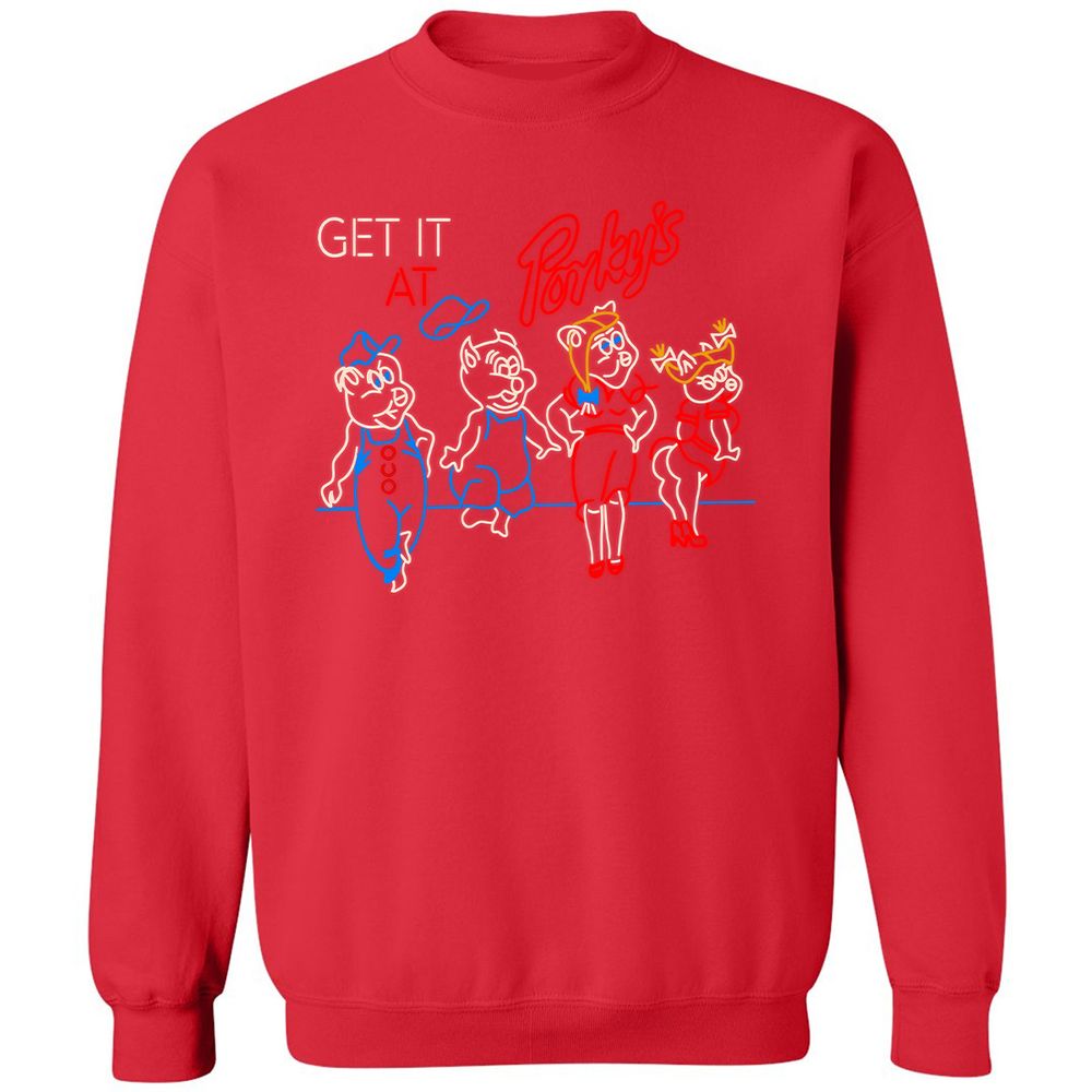 Classic Unisex Sweatshirt - EBQ6NGNK - Red - 5