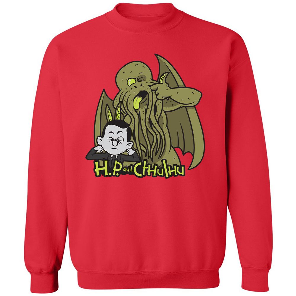 Classic Unisex Sweatshirt - LDB5N5T7 - Red - 5